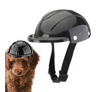 Casque De Vélo Pour Chien, Protection Sécurisée Et Réglable, Casque Léger Avec Sangle De Maintien Confortable, Accessoire Sécurité Pour Animaux En Moto, Vélo, Scooter Et és Plein Air Aventure