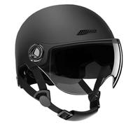 Casque Trottinette Electrique Adulto, Vélo Électrique Avec Visière, Demi-Casque Haute Protection Unisexe Casques De Cyclisme Vélo Hommes Femmes Adultos Skate Pour Skateboard Électrique