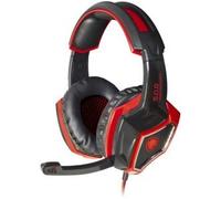 Casques audios et Microphones - Spirit of Gamer Xpert-H100 - Casque-micro pour gamer son surround 7.1 virtuel et rétro-éclairage rouge (USB / PC)