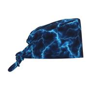 Casquette de travail de nettoyage pour femmes et hommes, ciel bleu, éclair