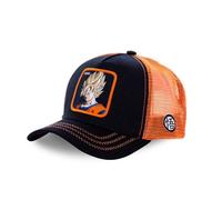 Casquette Dragon Ball Z Goku Saiyan Noir et Orange