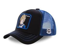 Casquette Dragon Ball Z Vegeta Noir Filet Bleu