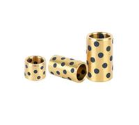 Casquillo autolubricante sin aceite Identificación de guía rodamiento buje manga cobre autolubricante latón sin aceite 18/20/25/30/35/40 mm(35x45x60mm)