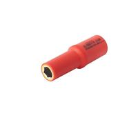 Casquillo de 10 mm aislante, 1000 V, 72 mm - OE 0703