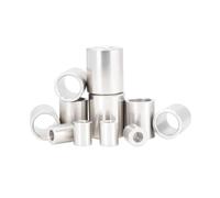 casquillo de aluminio, 10 Uds bujes de rodamiento aleación aluminio, diámetro interior,2mm, exterior 20mm, altura 6mm,2x20x6mm(10.2x20x42mm(5pcs))
