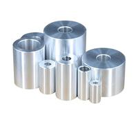 Casquillo de aluminio 30 mm diámetro, junta, arandela plana M10-M18, casquillo eje(H40,D30xd20.2)