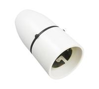 Casquillo de bombilla - Adaptador de extensión resistente al calor B22 - Soporte para aplique de pared, para lámparas de araña, ventiladores, apliques, luminarias de pared, techo, vestidor o