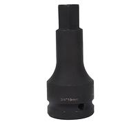 Casquillo de broca de impacto de 3/4 pulgada, casquillo para destornillador, casquillo de cromo-molibdeno a prueba de explosiones con orificio antideslizante para destornillador (Vaso para