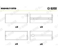 Casquillo de cojinete de cigüeñal GLYCO para IVECO EUROTECH MT 7.685 1992-1996