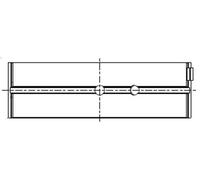 Casquillo de cojinete de cigüeñal MAHLE 061 HL 19078 050 para T 10.64 2004-