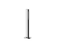 Casquillo de ducha Gessi Anello, teleducha extraíble anticalcárea y flexo de ducha metálico, sin muelle de retorno, 63327735, Color: Bronce cálido PVD