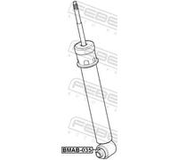 Casquillo de la suspensión BMAB-035 FEBEST para BMW X5