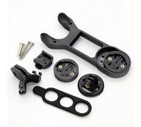 Casquillo de manillar integrado, manillar integrado para bicicleta de montaña | Accesorios de ciclismo de aleación de aluminio antivibración para entusiastas de la familia, amigos, adultos y niños