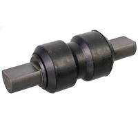 Casquillo del resorte Eje delantero, izquierda Caucho/metal 172474 FEBI BILSTEIN