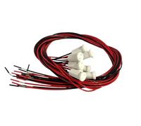 Casquillo G4 GU4 GU5.3 LED y halógeno para lámparas de bajo voltaje 12 V/24 V (G4 blanco 10 unidades)