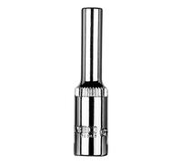 Casquillo hexagonal largo 1/4", 4,5 mm.