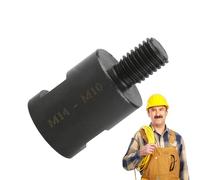 Casquillo para amoladora para taladro - Adaptador convertidor de M10 a M14, conector para amoladora angular, eje de corte para taladro atornillador, adaptador para herramienta de pulido
