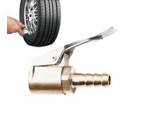 Casquillo para inflado de neumáticos, conector de boquilla de válvula de bomba sin fugas de aire - Sin fugas de aire en casquillo compresor bomba clip | para compresor camión coche máquina rueda