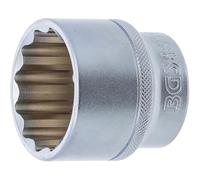 Casquillo para llave doce panes 12,5 mm (1/2) 36 mm - Acero resistente - Precisión y Durabilidad Pro - D-Work