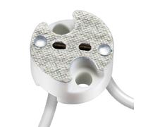 Casquillo universal de cerámica para G4, G5. 3, GY6 bajo voltaje, 12 V, máx. 25 W