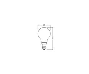 Casquillos LED Classic P 40 Filamento P 3.4W 827 E 4099854468377