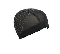 Casquillos Peluca Herramientas for peinar el cabello Línea blanca Peluca de malla Gorro peluca con parte en U Guía cierre for hacer pelucas Mapa tipo domo para cabello(003 13X6 L)