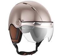 CASR Casque Avec Visière Lifestyle Vélo & Trottinette Style Auriculares, Unisex Adulto, Rosa, Large
