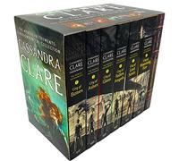 Cassandra Clare The Mortal Instruments 7 Books Collection Set (City of Bones, City of Ashes, City Glass, City of Lost Soul, City of Fallen Angels, City of Heavenly Fire & The Shadowhunter's Codex))