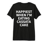 Cassata Cake Apparel - Divertido diseño de los Mejores Amantes de los Pasteles Camiseta Premium