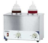 Casselin CCS2 Sauce Heater 2, 18/10 Steel