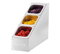 CASSELIN - Soporte para 3 cubetas gastronómicas 1/6