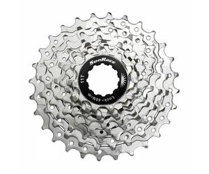 Cassete Sunrace CS-R91 De 9 Velocidades 11-28T Níquel MTB Ruta 9sp