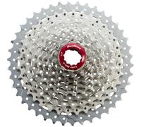 Cassetta De Piñones MTB SUNRACE MX3 10 Velocidades 11-42 Aluminio Plata
