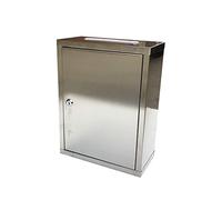 Cassetta postale a parete Cassetta postale a parete Cassetta postale in Acciaio INOX con serratura Cassetta postale a parete Cassetta postale per reclami e suggerimenti C