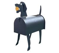 Cassetta Postale Metallo - Vernice Protettiva Impermeabile 600g, Ornamento Giardino Fattoria Esterno, Scultura Animali Decorativa Terrazza | Robusta Scatola Posta Design Rustico For Case Campagna