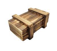 Cassetta Puzzle 3D - Scatola Regalo Legno con Scomparti Nascosti, Rompicapo Creativo Salvadanio Enigma, Contenitore Intaglio Decorativo per Doni Divertenti e Sfide Intelligenti | Utilizzo Eventi Feste