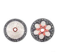 Cassette 11V 32T Aluminio Ligero MTB Carretera | para acero cromo-molibdeno, 28T dentado para preciso, cambios suaves, ideal carretera, para resistencia alta(J)