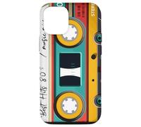 Cassette Audio Música Retro año 1980-80s Mezcla Best of Carcasa para iPhone 12/12 Pro