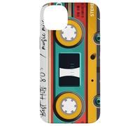 Cassette Audio Música Retro año 1980-80s Mezcla Best of Carcasa para iPhone 14 Plus