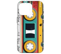 Cassette Audio Música Retro año 1980 - 80s mezcla best of Carcasa para iPhone 16 Pro