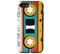 Cassette Audio Música Retro año 1980-80s Mezcla Best of Carcasa para iPhone SE (2020) / 7/8