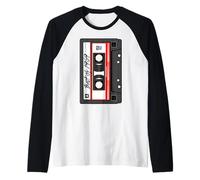 Cassette Best of 1969 Regalo Mottoparty 70s 80s Camiseta Manga Raglan
