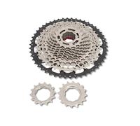 Cassette Bicicleta Aleación Aluminio, 12 Velocidades, Compatible XT 12v y SRAM GX 12v, Ligero & Resistente Corrosión, Instalación Fácil, Silencioso Plata
