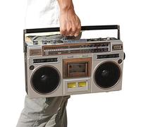 Cassette Boombox, Radio Cassette, Boombox Stereo, Radio FM Am, Con Grabación, Soporte USB TF Auriculares, Radio Cassette Vintage Años 80 Portátil Multibanda Am/FM/SW,Retro Boombox Reproductor Grabador