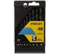 Cassette con 10 brocas HSS-R para metal - Unid: 10