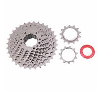 Cassette de Acero para Bicicleta Plegable de 9 velocidades 11-32T, Rueda para Bicicleta con diseño Hueco para un Cambio Suave, Repuesto Duradero para Bicicletas Plegables