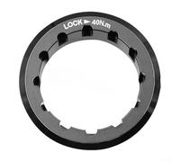 Cassette de bicicleta de aleación de aluminio, anillo de bloqueo de cubierta para MS, cuerpo de buje libre, volante de inercia de 12 velocidades, antiaflojamiento, dientes de trinquete resistentes a