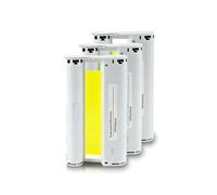 Cassette de Tinta CP1300 de Papel fotográfico de 6 Pulgadas, Compatible con Impresora fotográfica Canon Selphy CP1500 CP1300 CP1200 CP1000, Tinta de Impresora KP108IN(3 Ink 108 Paper)