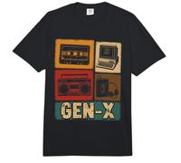 Cassette Gen X Boombox, Nostalgia de los 80 Comfort Colors Adult Heavyweight T-Shirt