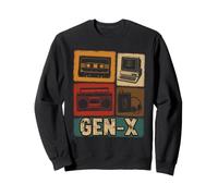 Cassette Gen X Boombox, Nostalgia de los 80 Sudadera